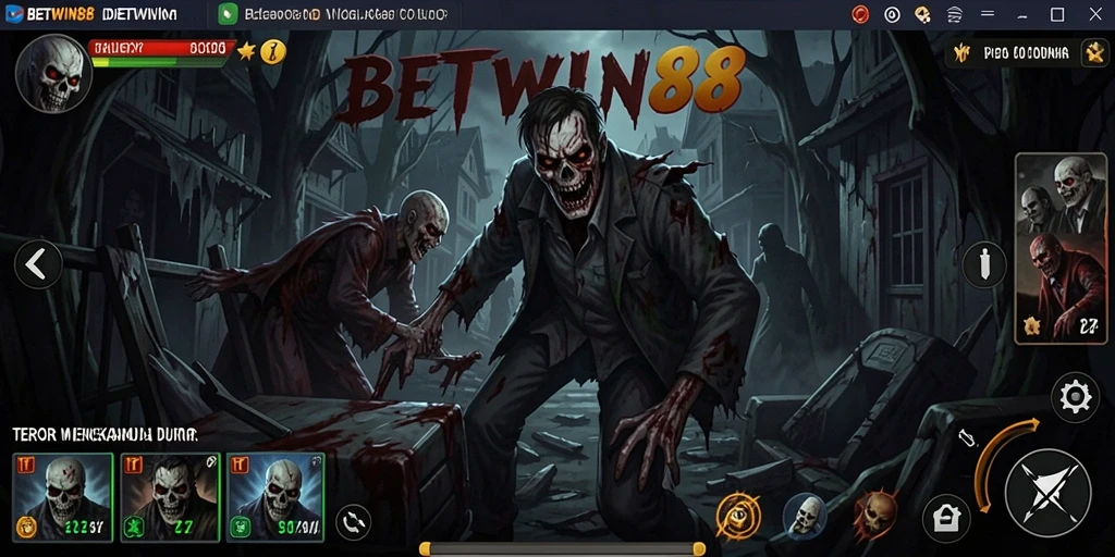 Gameplay BETWIN88 yang menegangkan dengan suasana horor yang mengerikan.