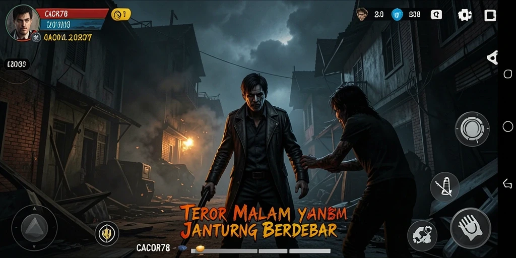 Tampak gameplay seru dan menegangkan dari CACOR78.