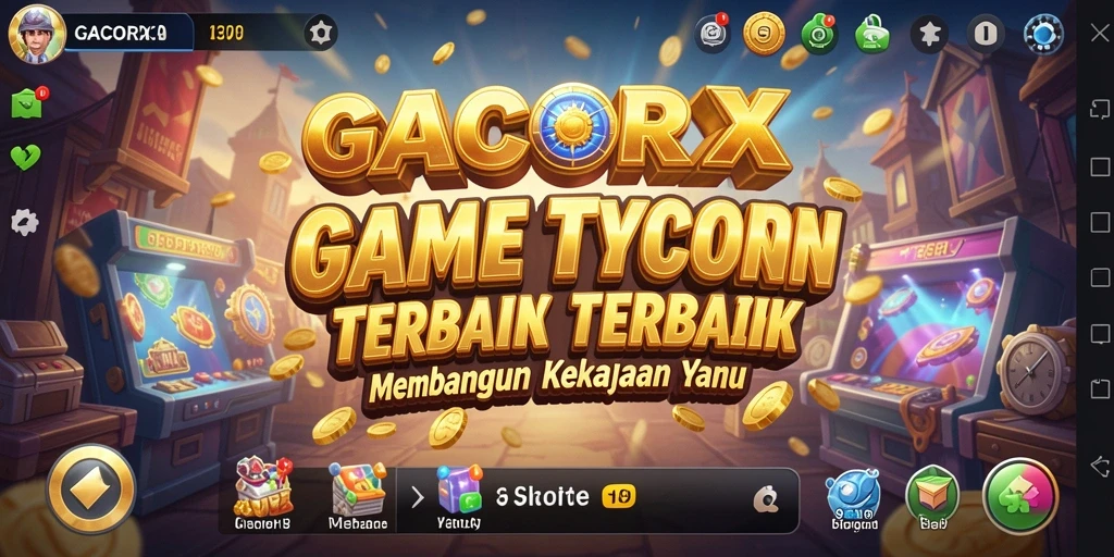 Tampilan gameplay GACORX yang seru dan menarik.