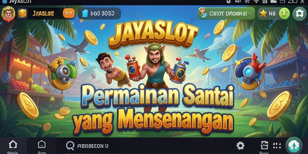 Tampilan menarik dari gameplay JAYASLOT yang santai dan menyenangkan.
