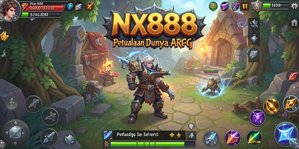 Tampilan gameplay ARPG yang memukau dan penuh aksi.