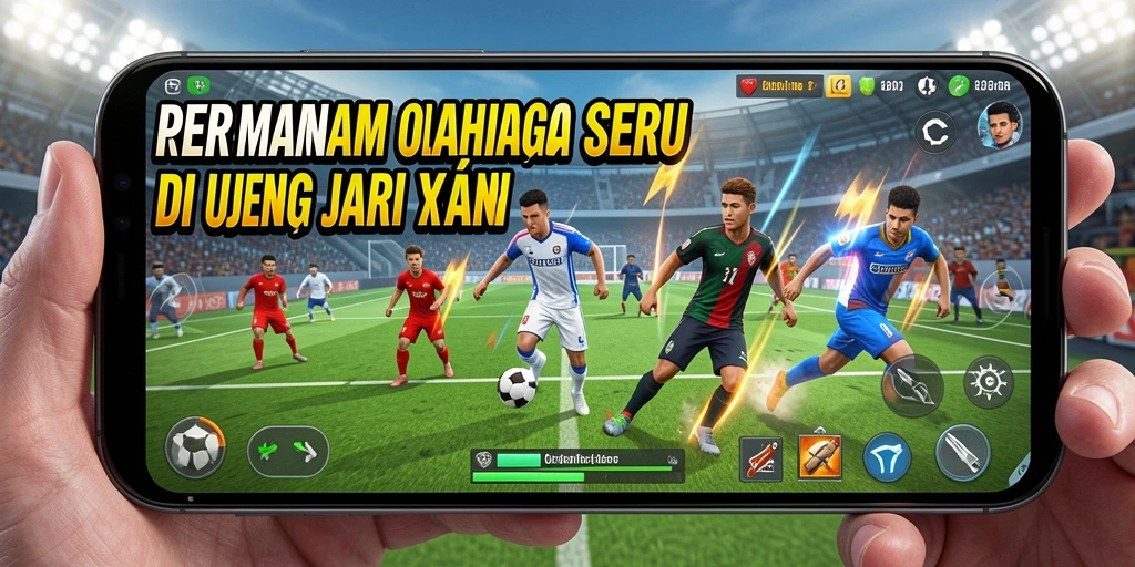 Tampilan gameplay RPRR yang seru dan mendebarkan dalam pertandingan olahraga.