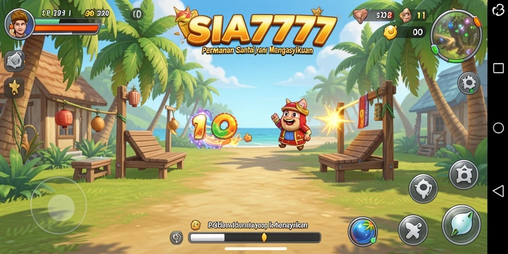 Screenshot gameplay SIA777 yang menampilkan suasana menyenangkan.