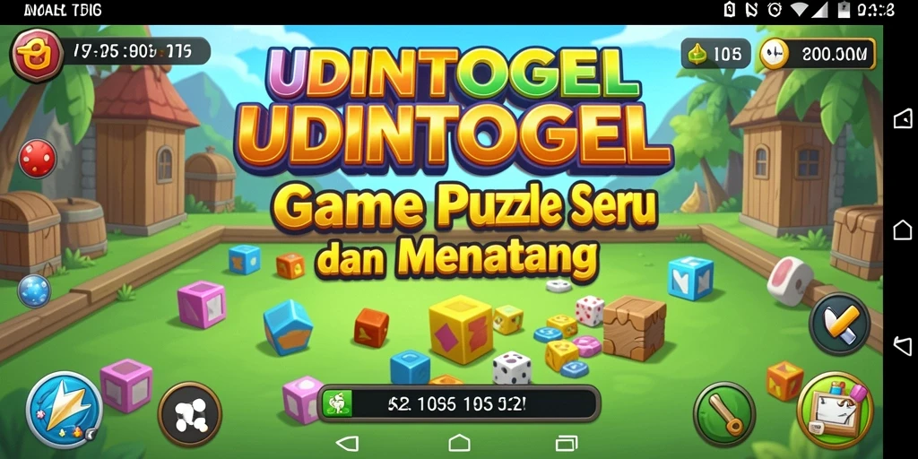 Tampilan gameplay menarik dari UDINTOGEL, penuh tantangan dan keseruan.
